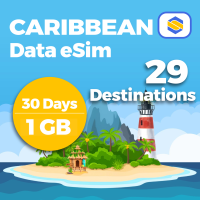 CARIBBEAN 1 gb 30 days