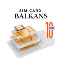 Balkans SIM card 10 GB - 14 days valid