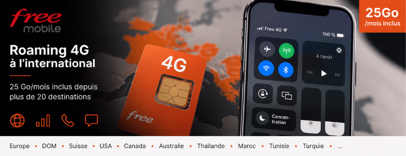 FREE MOBILE 4g