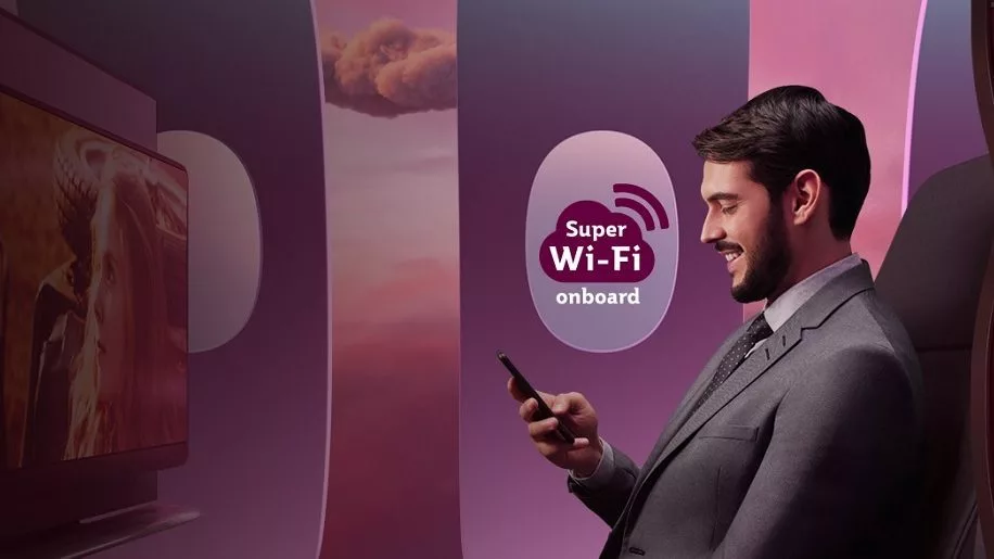 Qatar Airways WiFi inflight