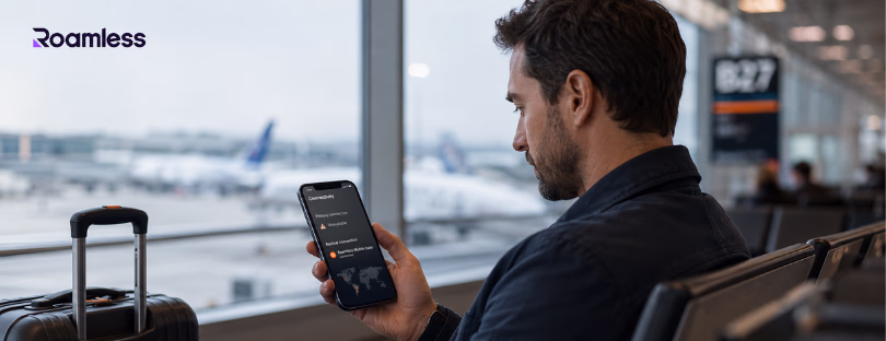 roamless backup connectivity solution