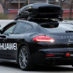 Driverless car huawei