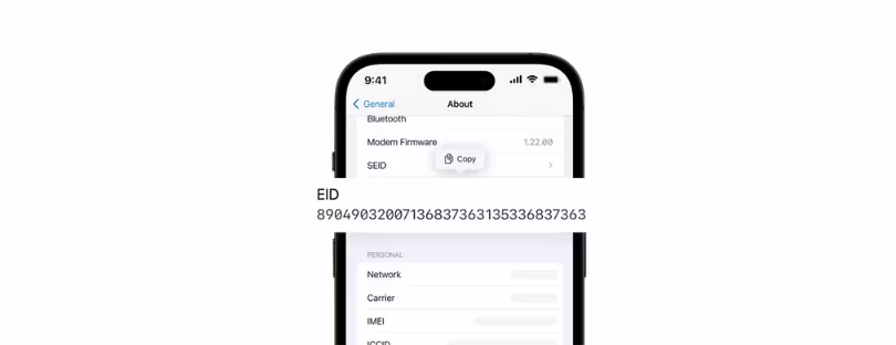 eid eSIM