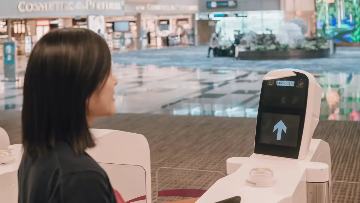 Contactless Self Check In changi