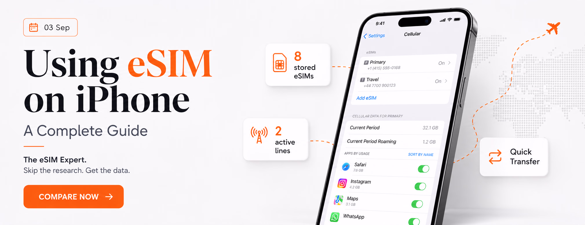 eSIM Guide for iPhones