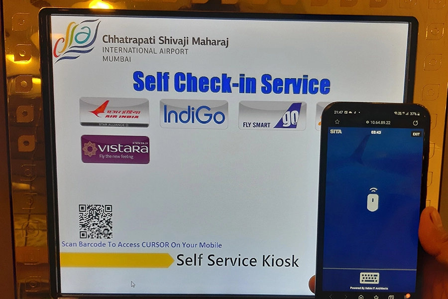 Mumbai Airport Mobile Check in