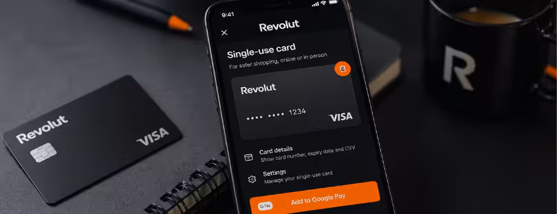 revolut single use card