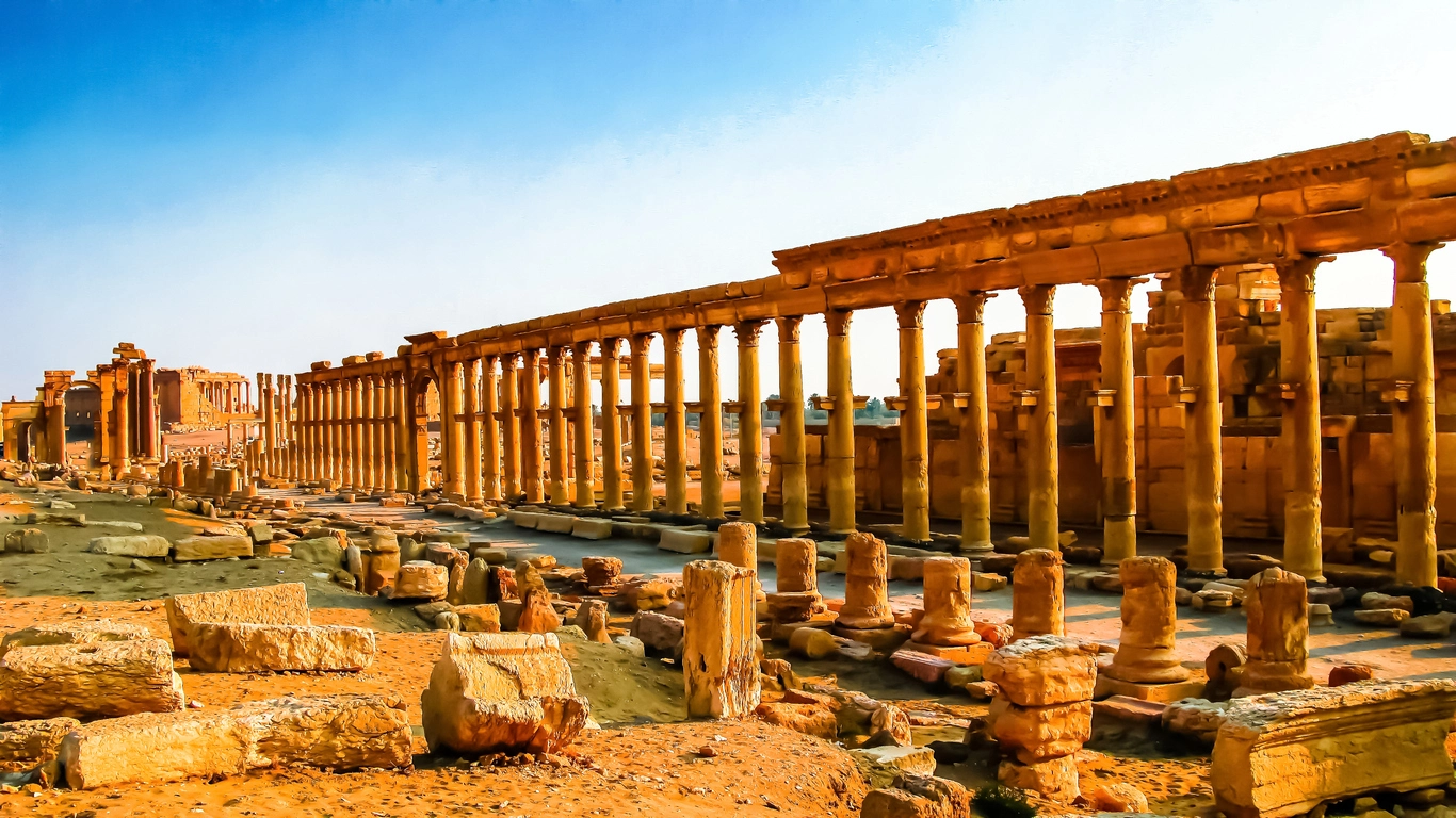 syria tourism palmyra