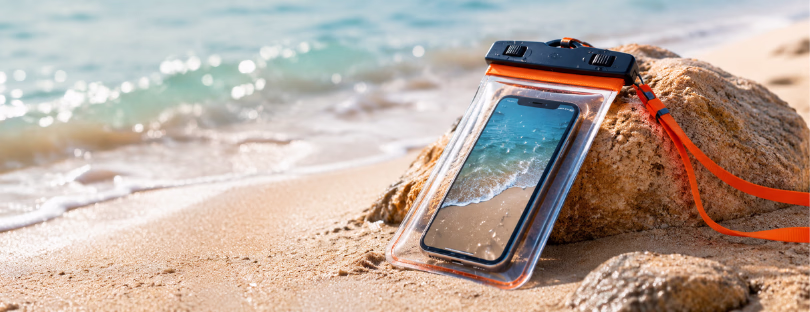 Waterproof phone pouch