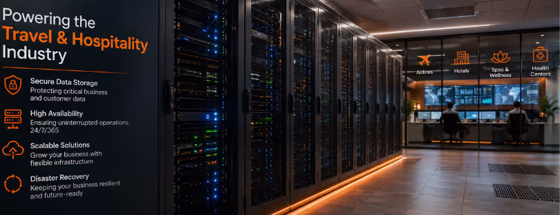 Data Centers travel industry