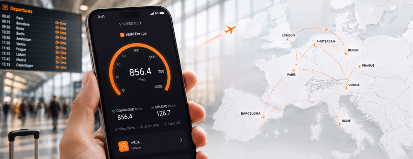 fastest eSIM for Europe