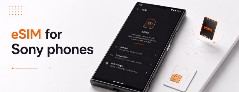 esim for sony phones