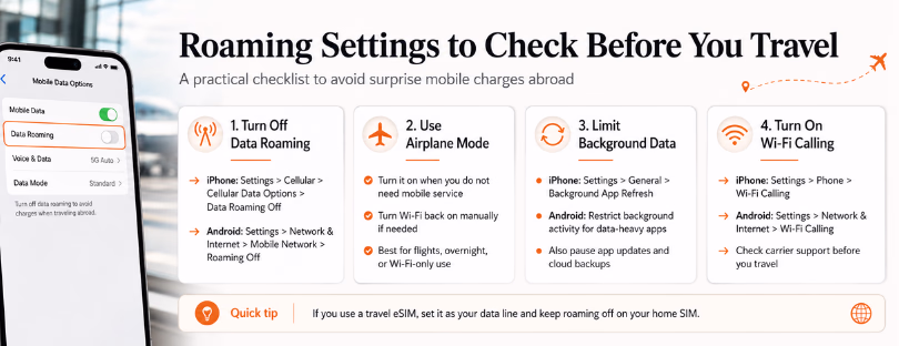 ROAMING SETTINGS