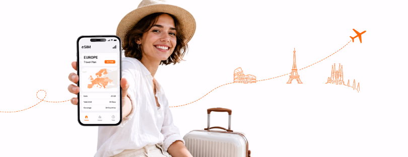 Best Europe eSIM card for travelers