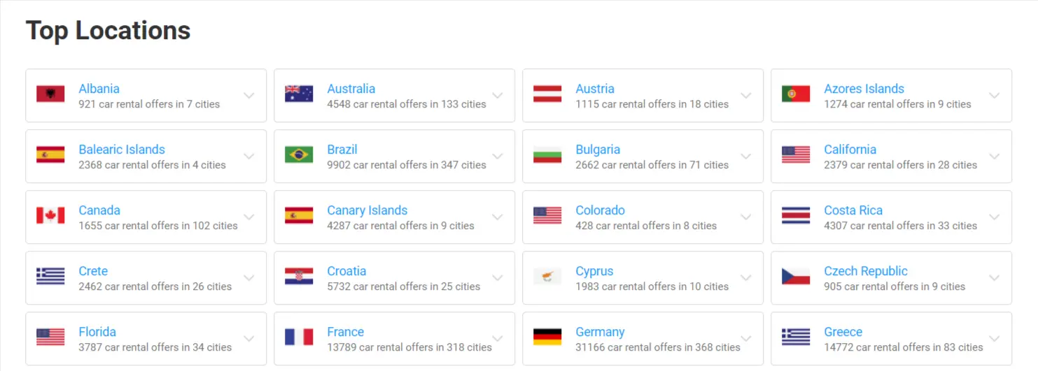 rental locations 