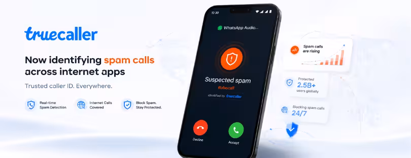 Truecaller WhatsApp spam