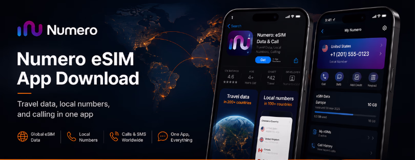 numero esim app download