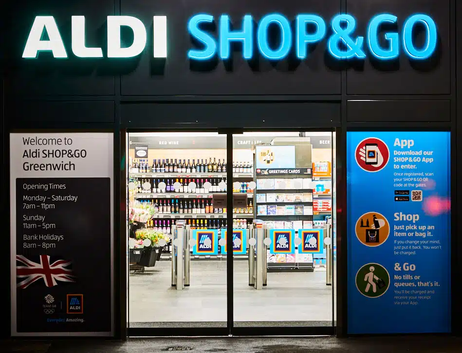 Aldi Shop&Go store