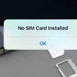 phone says no sim