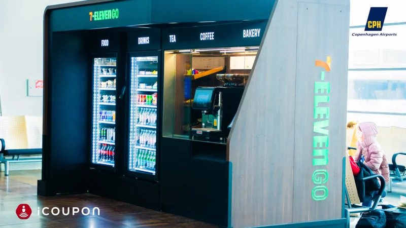 Copenhagen Airport 24/7 vending machine access