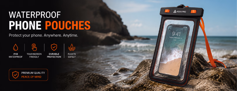 Waterproof Phone Pouches for the Beach