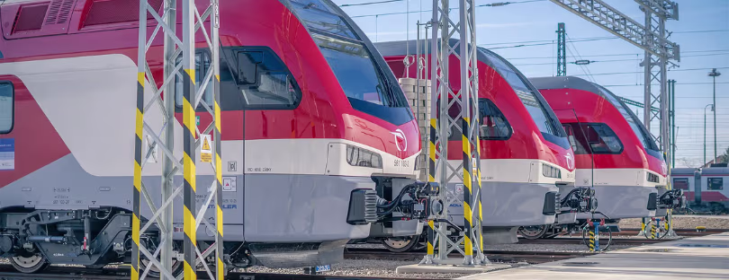 Stadler KISS trains Slovakia
