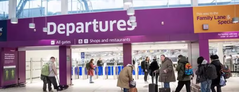 Edinburgh Airport 3D scanners