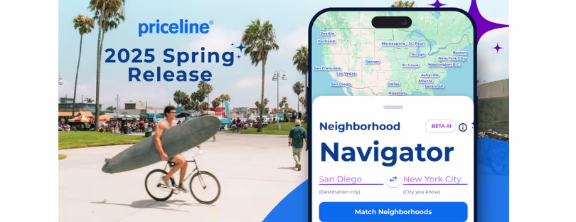 priceline AI travel planning