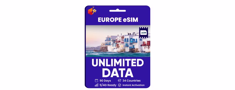 simcorner unlimited Europe eSIM