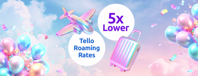 Tello international roaming