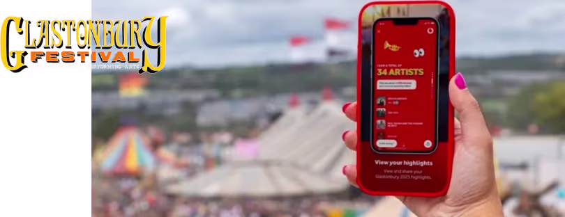 Glastonbury 2025 app