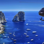 Uber helicopter Amalfi Coast