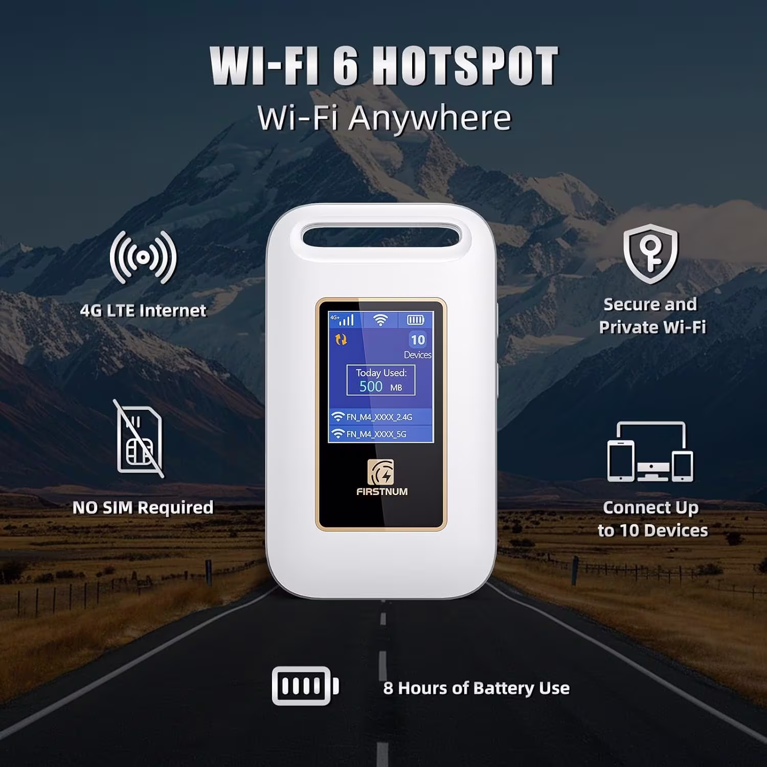 eSIM mobile hotspot