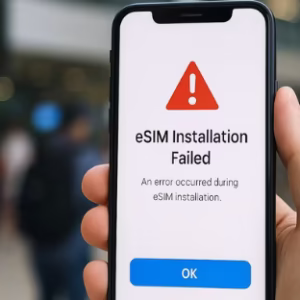 eSIM setup mistakes
