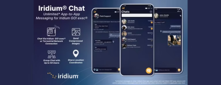 Iridium Chat App