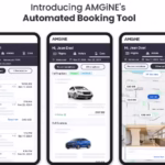 AI corporate travel platform amgine