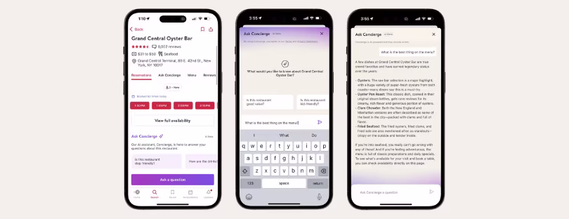 OpenTable AI Concierge