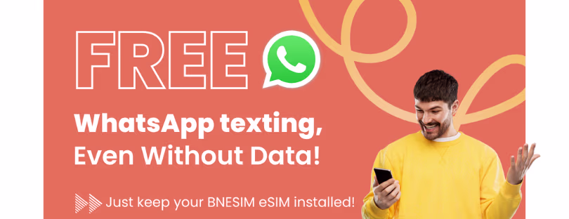 free WhatsApp while traveling
