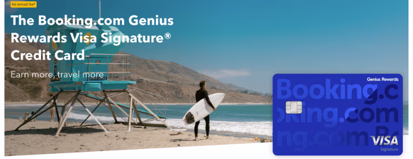 booking.com credit card