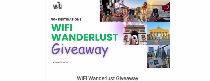 Portable WiFi giveaway