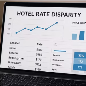 Hotel rate disparity monitoring tools