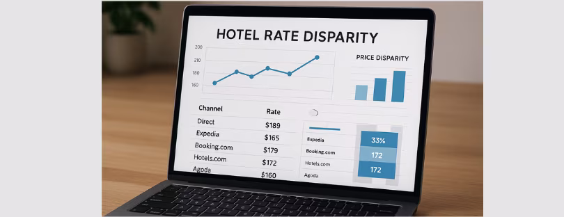 Hotel rate disparity monitoring tools