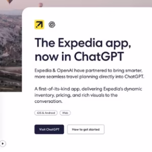 ChatGPT travel apps