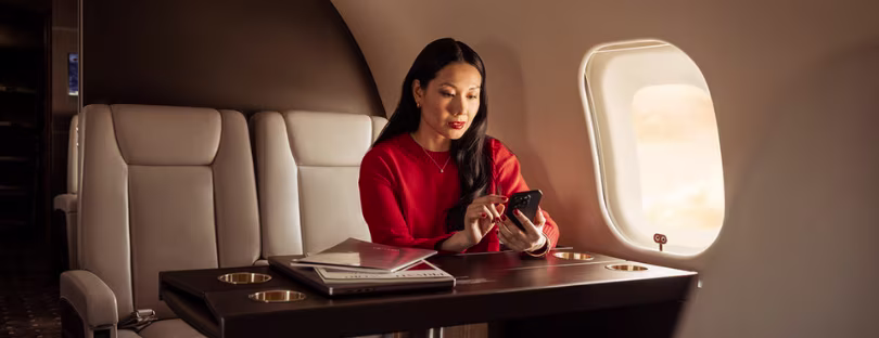 Vista Global Gogo Galileo in-flight connectivity
