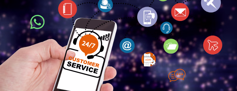 eSIM customer support