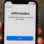 eSIM setup