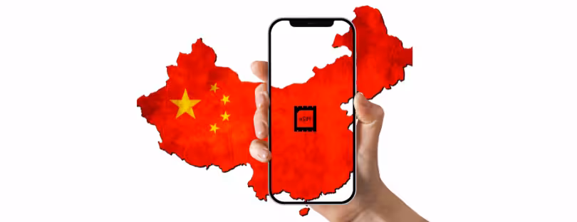china esim adoption