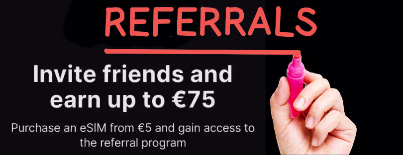 Yesim esim referral program