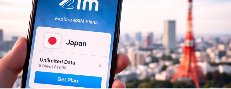 SoftBank travel eSIM