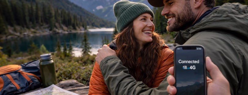 satellite to phone connectivity for travelers